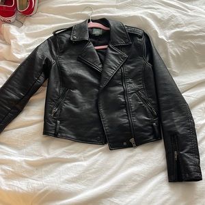 Wild fable faux leather jacket